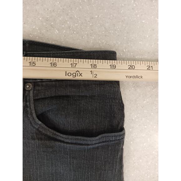 Levi's 559 Denim Jeans Men's Size 40x30 Dark Wash Relaxed Straight Black Casual - Picture 8 of 13